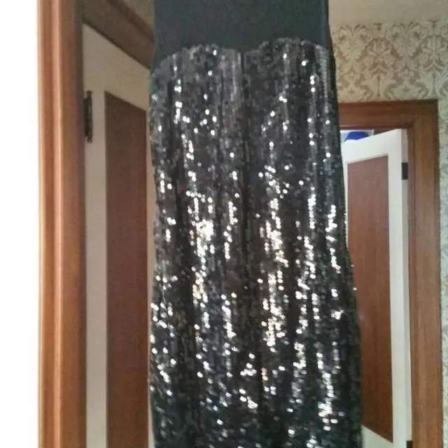 Black Sequin Dress photo 1