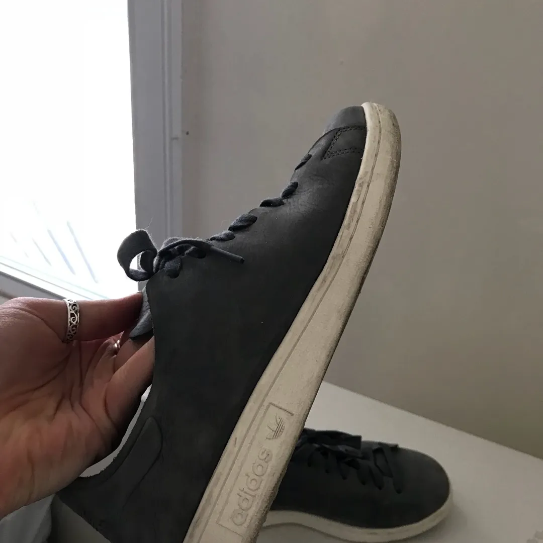Adidas Suede Dark Grey Sneakers photo 4