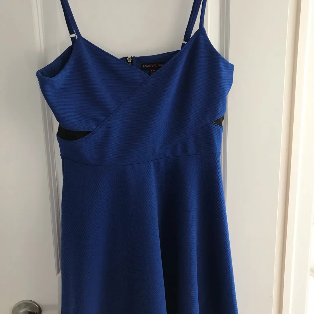 Cute Blue Dress In L photo 1