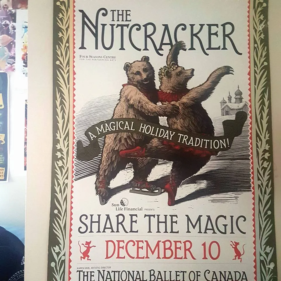 2011 Nutcracker Poster - National Ballet Of Canada (Free With... photo 1