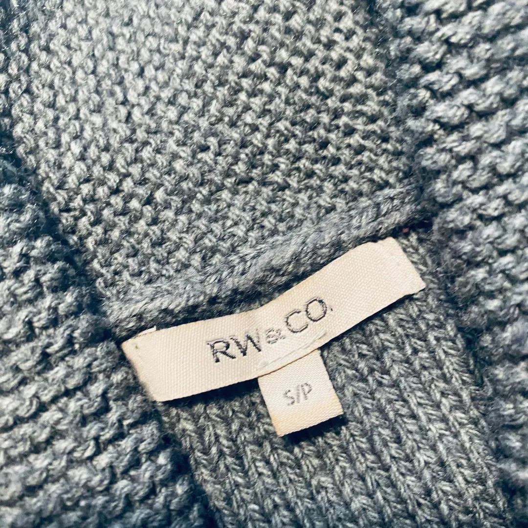 Grey Cardigan Sweater RW&Co photo 4