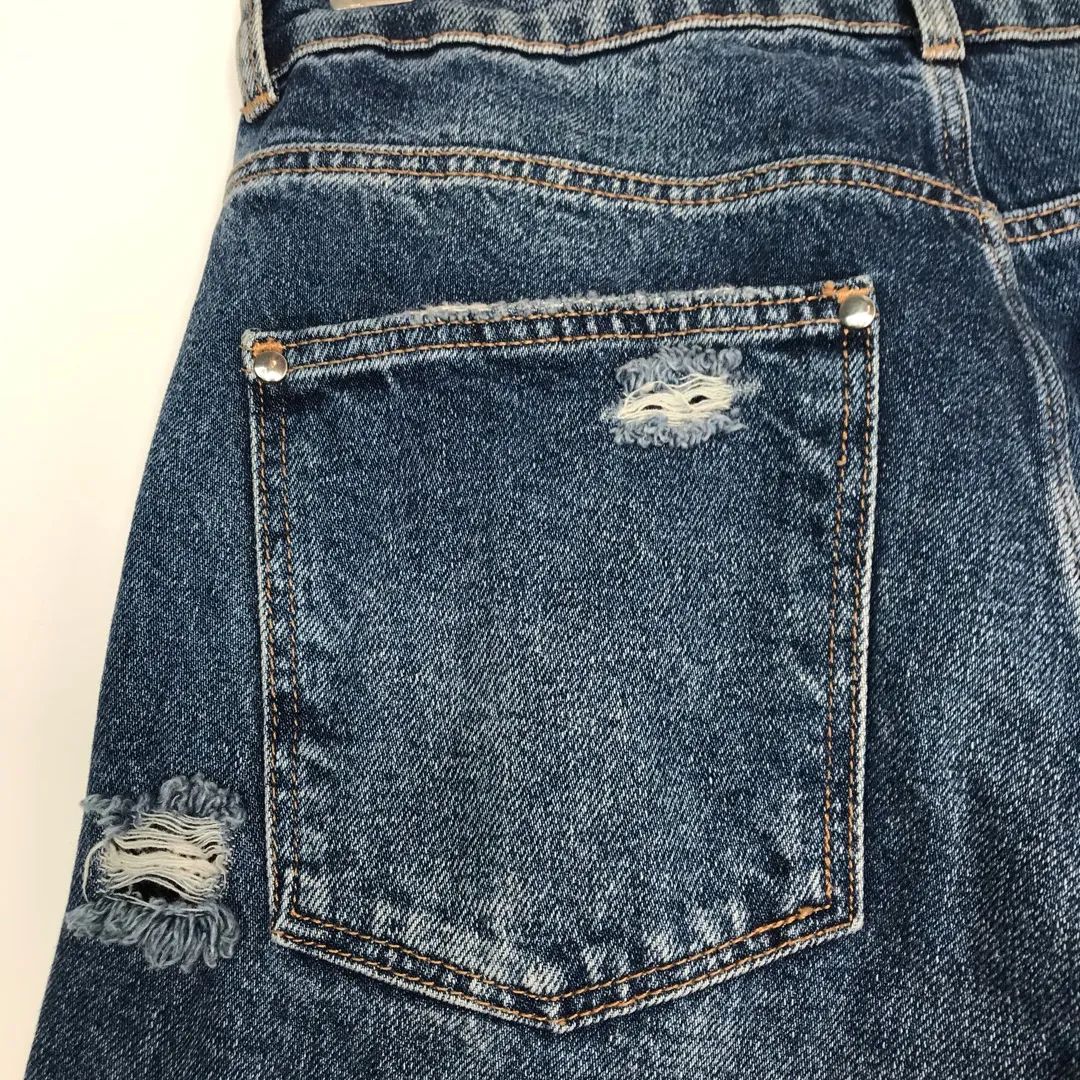 Zara Distressed Jeans photo 7