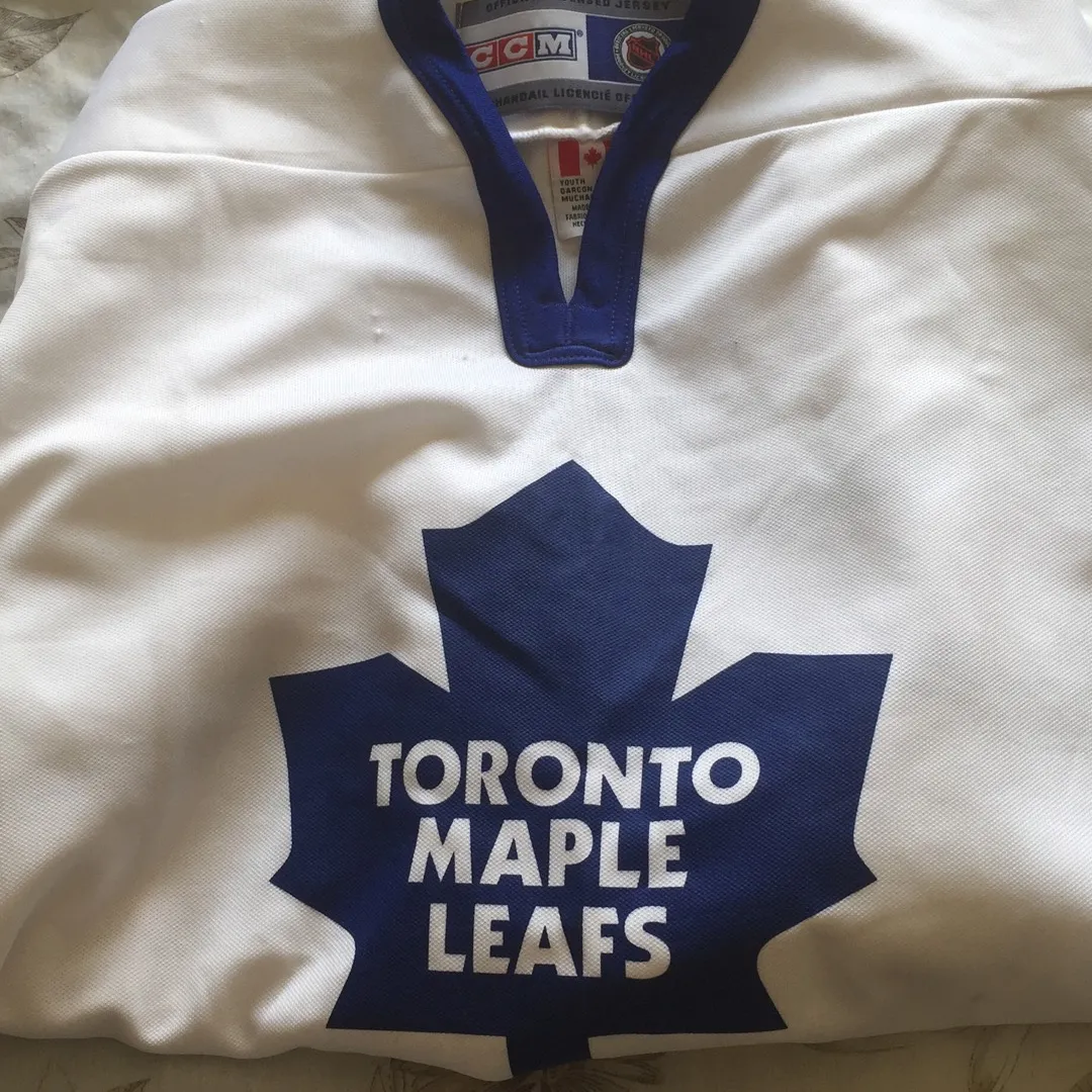 Toronto Maple Leafs Youth Jersey L/XL photo 1