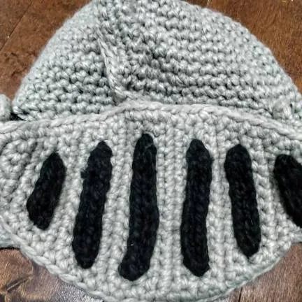 Knitted Knight Hat photo 4