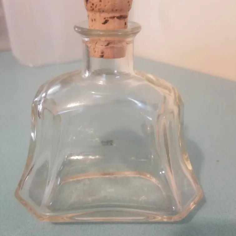Glass Bottle With Cork photo 1
