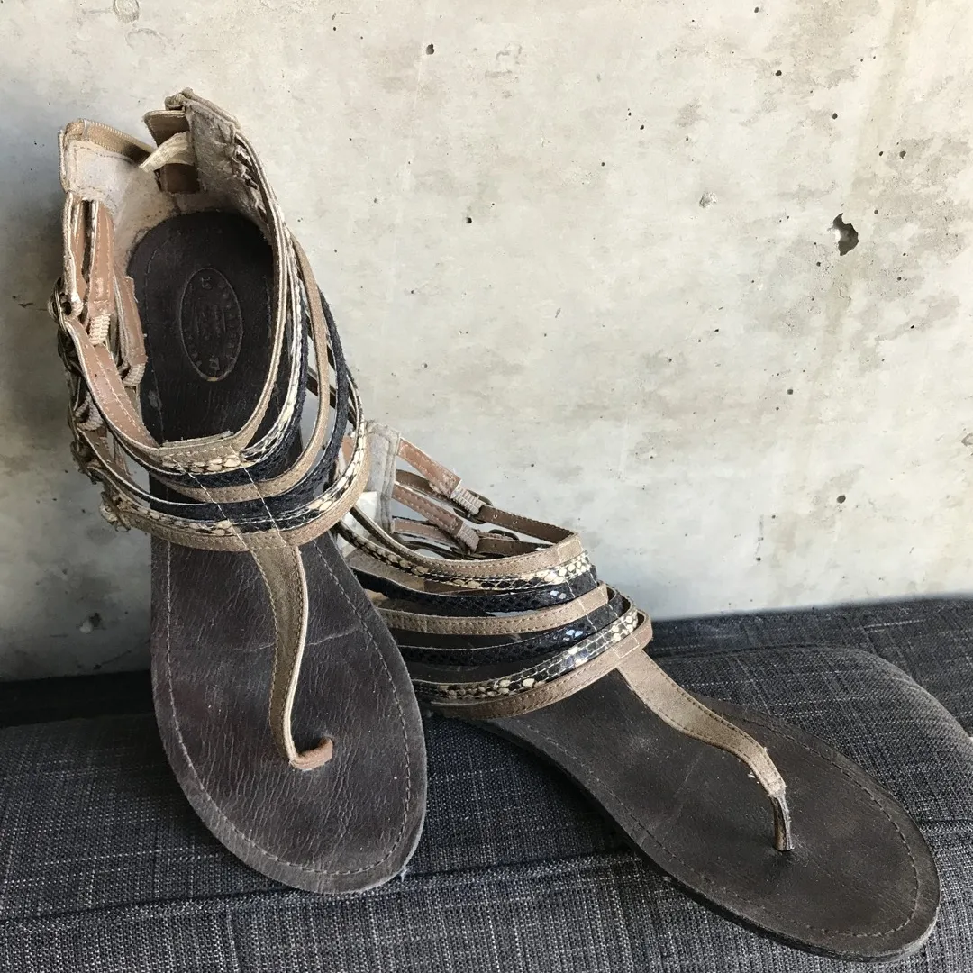 Vegan Leather Sandals photo 1