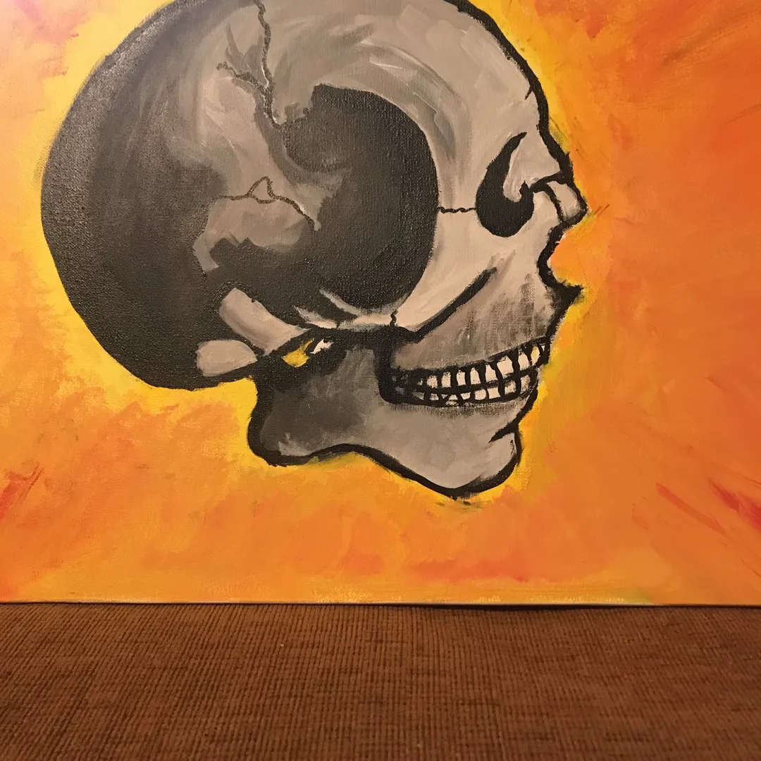 Skull Prints On Canvas photo 3