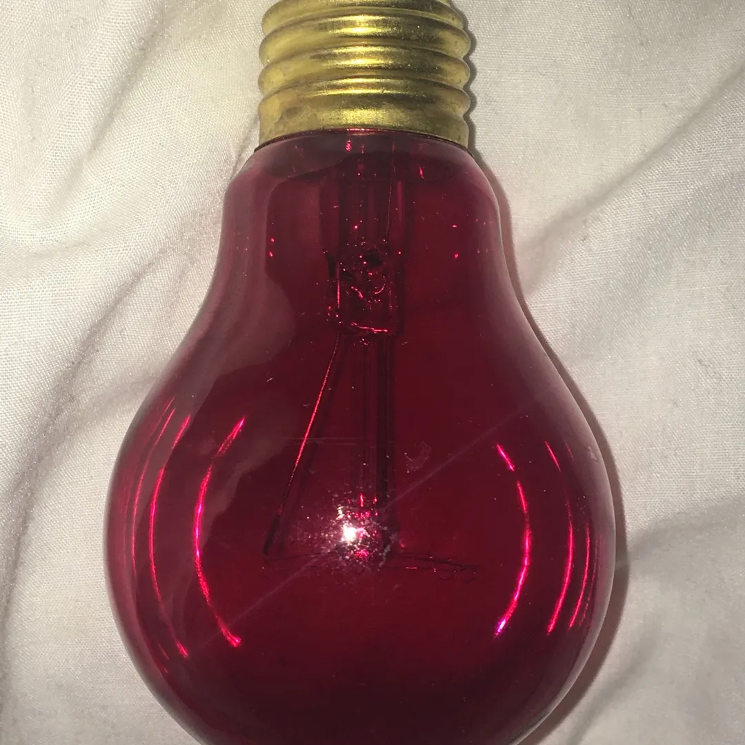 Red Light Bulb photo 1
