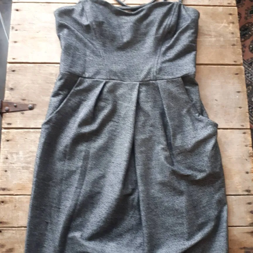Dynamite Grey Dress Size Small photo 1