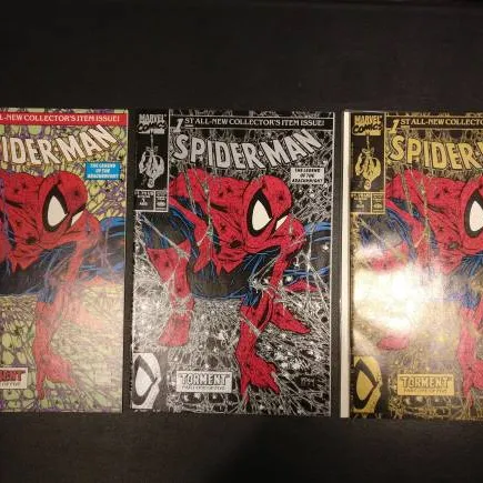 Complete #1 Spiderman Comic Book - All Edition 1990 photo 1