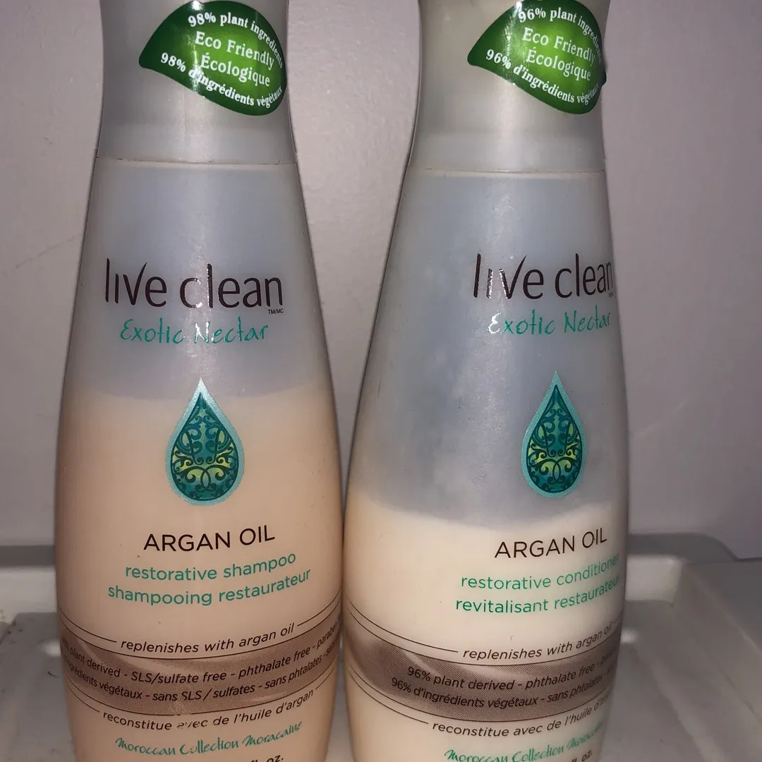 FREE Live Clean Shampoo And Conditioner 1/2 Full photo 1