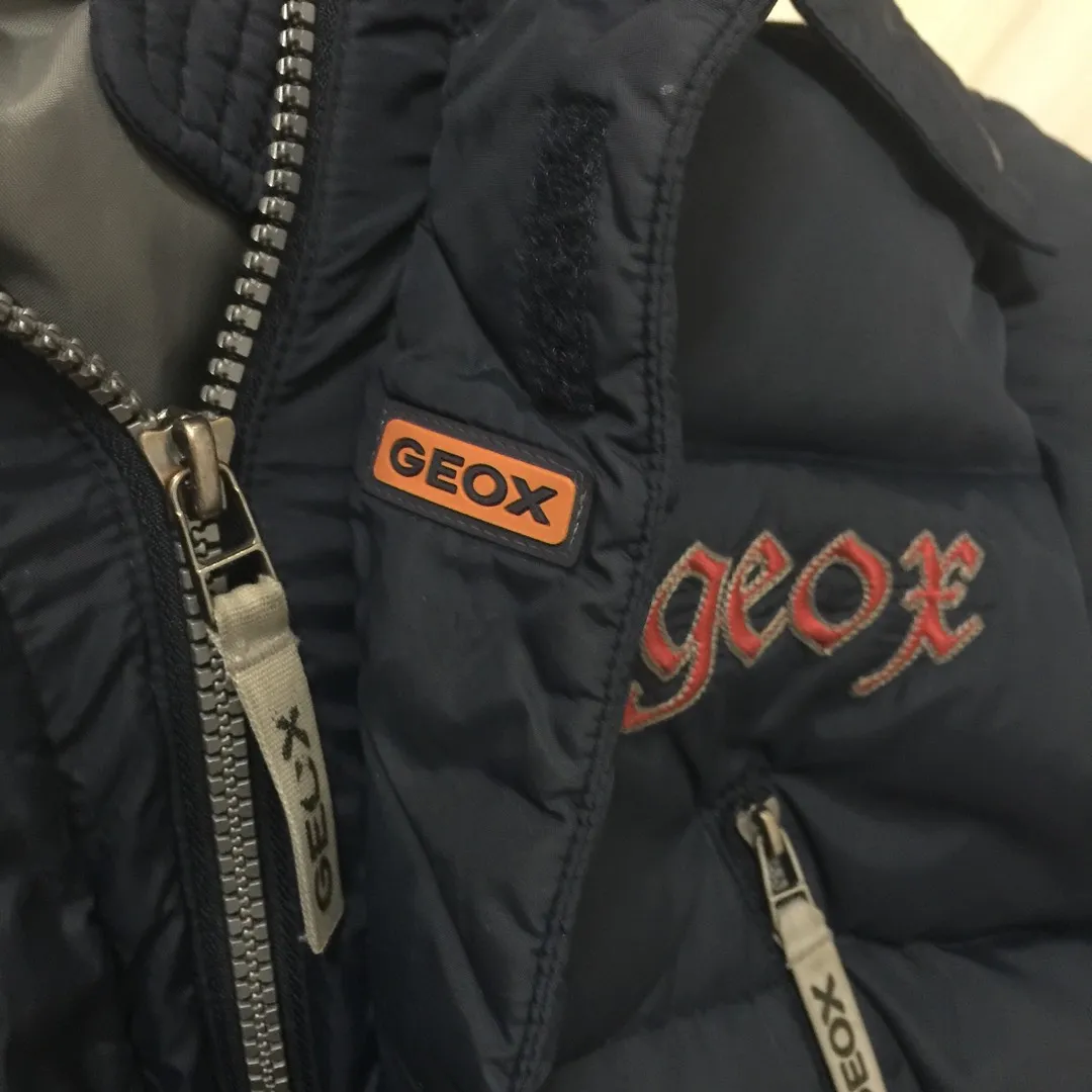 Geox Respira boys winter jacket with detachable hood photo 7