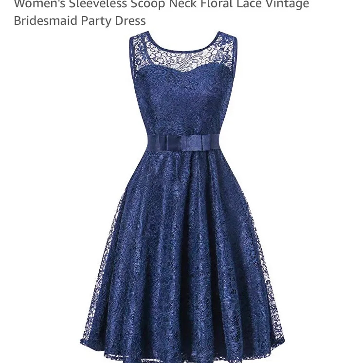 Blue Bridesmaid/ Party Dress photo 1