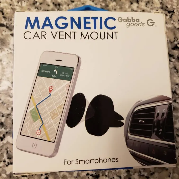 magnetic car vent mount photo 1
