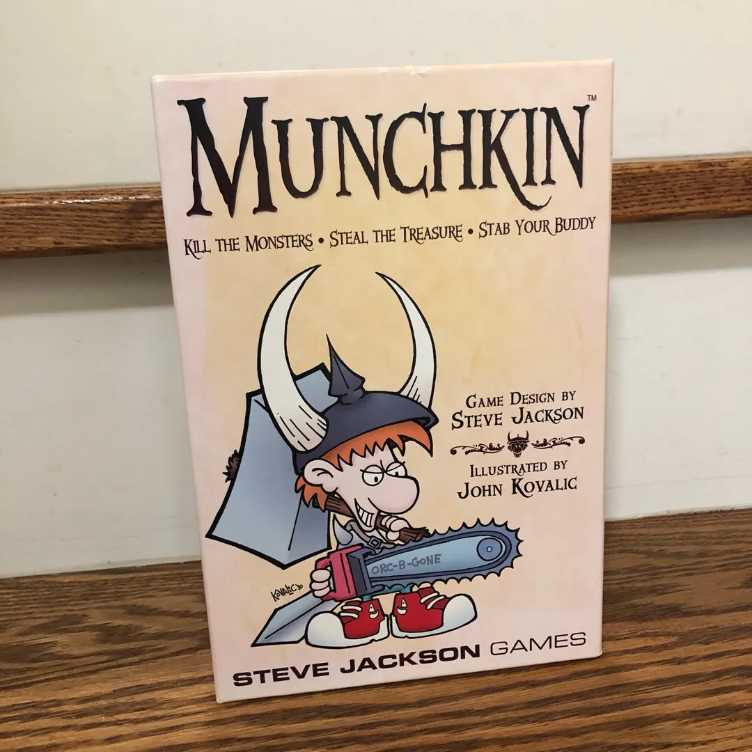 Steve Jackson Munchkin Card / Board Game Complete photo 1