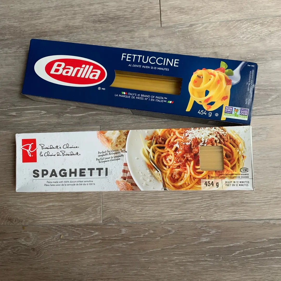 🍝 Unopened Boxes Of Pasta photo 1
