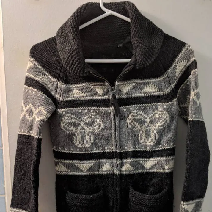 Aritzia - XS Wool Zip Sweater photo 1