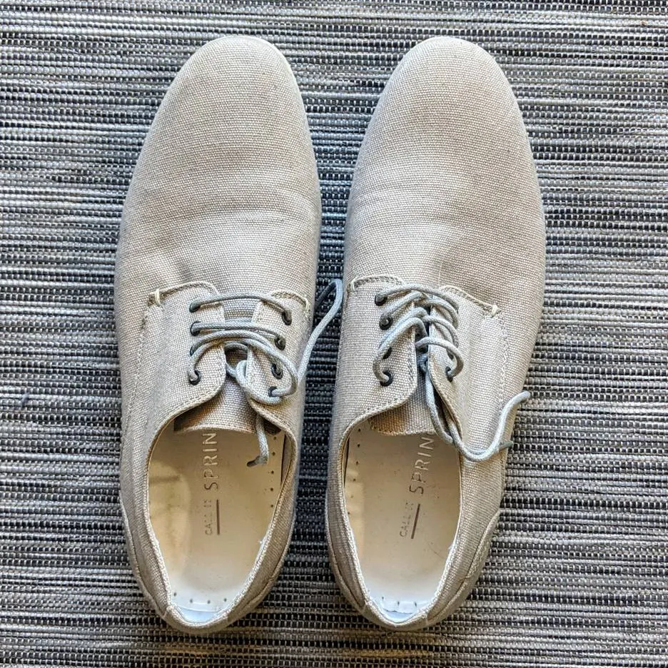 Men's Canvas Shoes, Size 41 photo 6