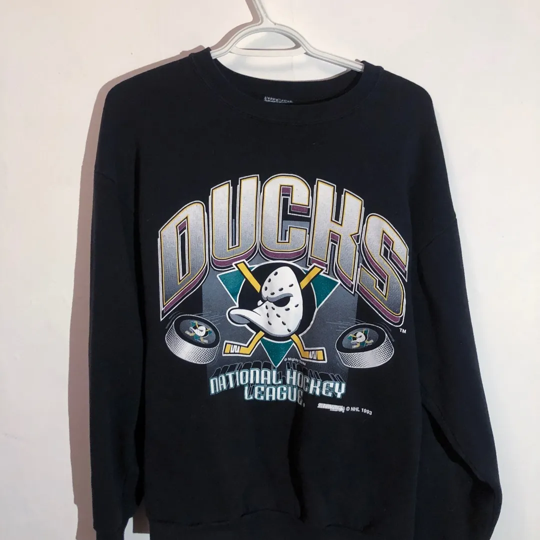 Mighty Ducks Vintage Sweatshirt (Aprox Mens XL) photo 1