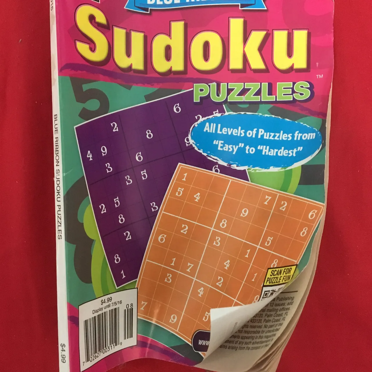 Sudoku activity book photo 1