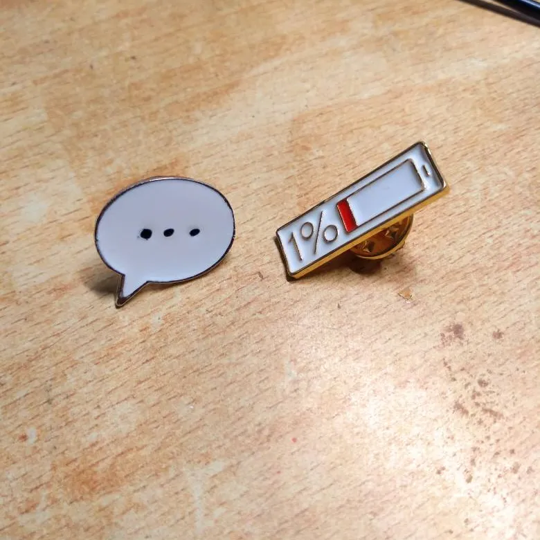 Pins - Awkward Silence & Low Battery photo 1