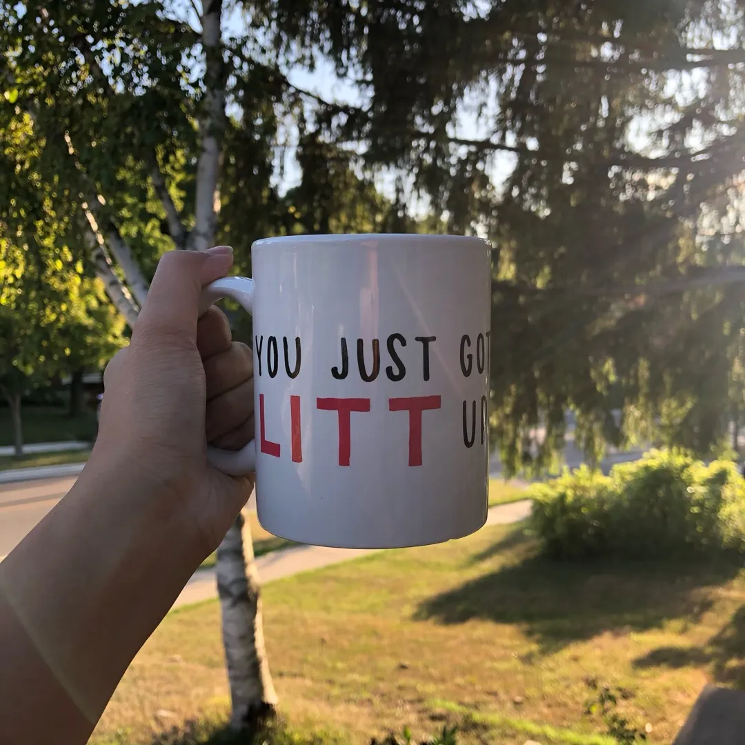 Custom SUITS Mug - “You Just Got LITT Up!” photo 3