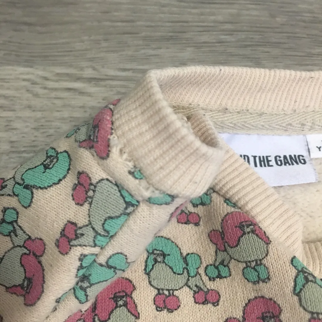 Gardner & The Gang Organic Toddler Poodle Print Sweater (size... photo 3