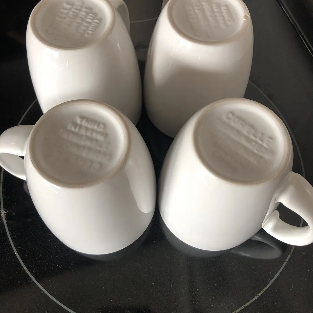 4 White Coffee Mug photo 1
