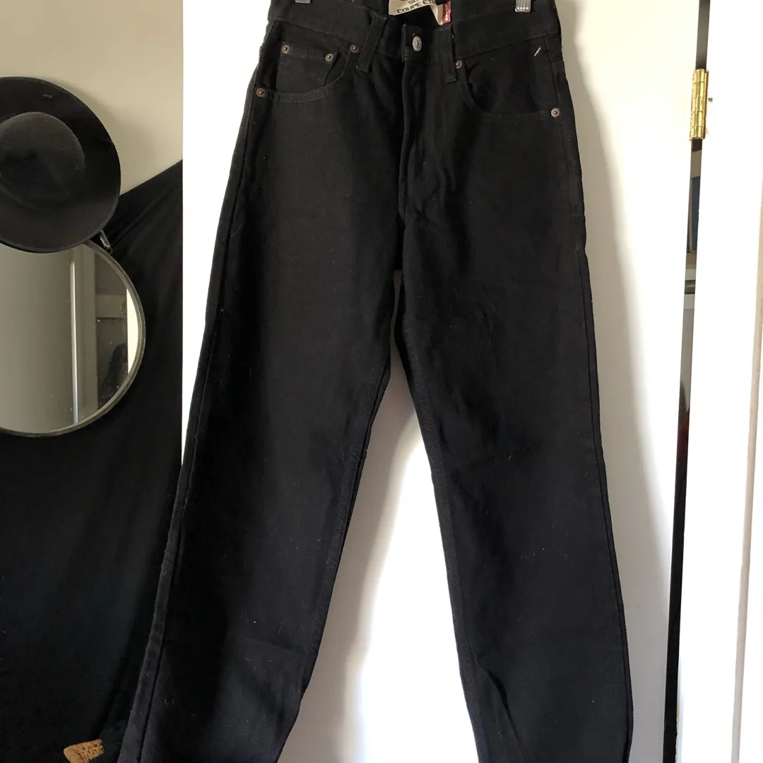 Levi’s Slim Fit Black Jeans photo 1