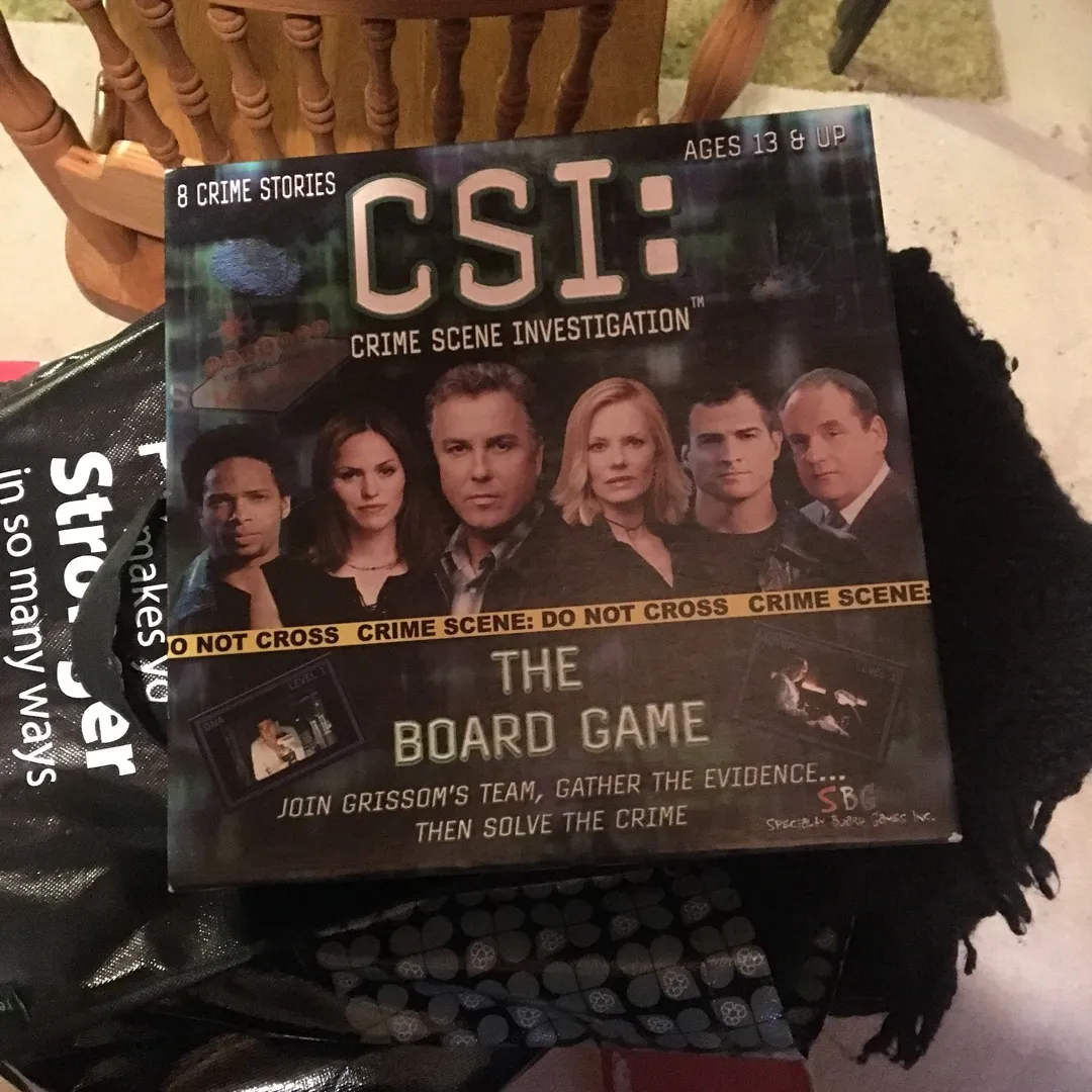 CSI Boardgame photo 1