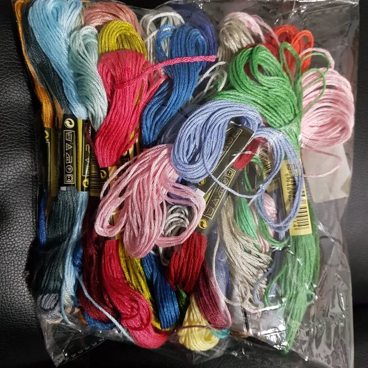 44 skeins embroidery string photo 1