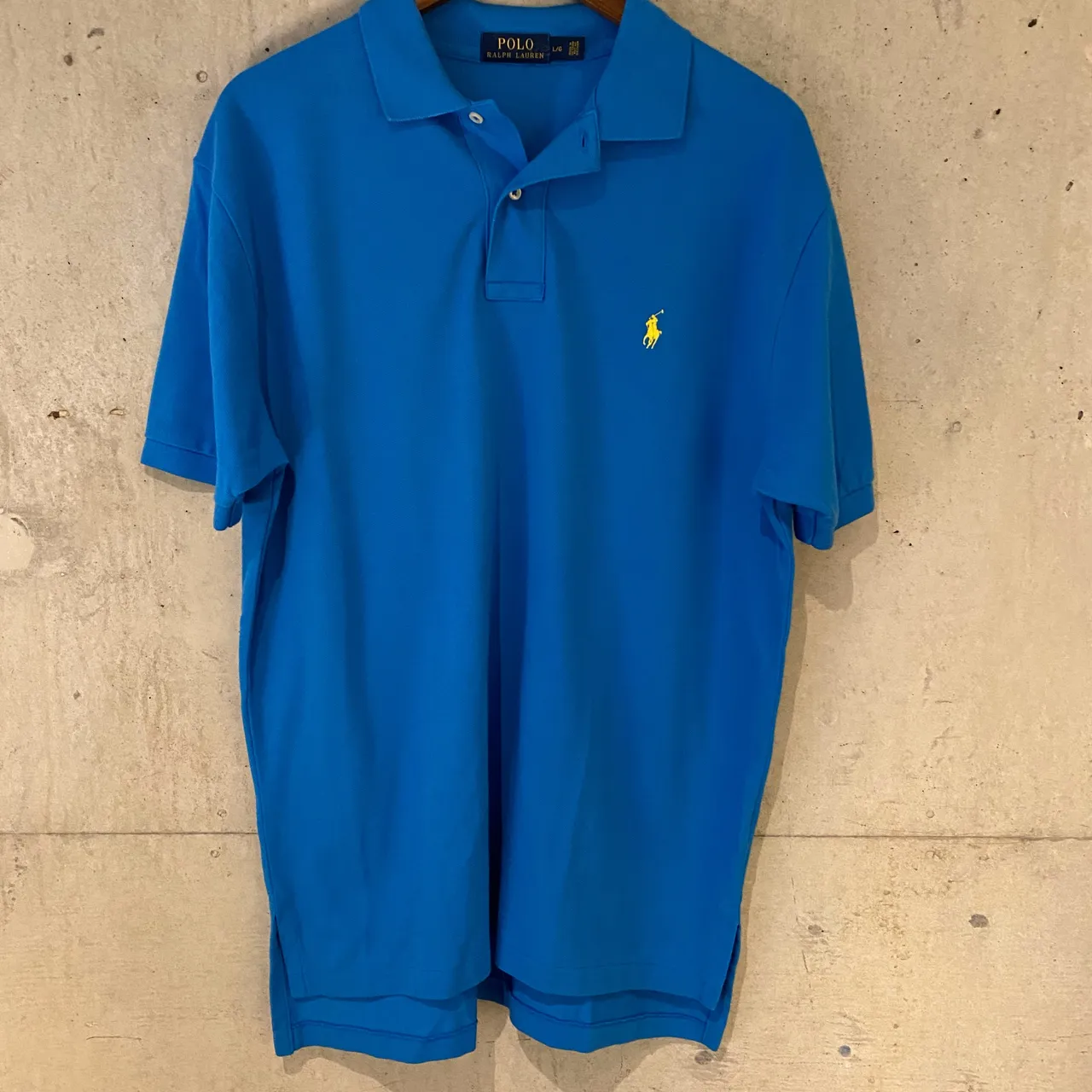 blue Ralph Lauren polo shirt photo 1