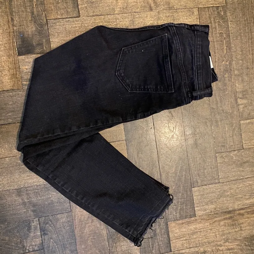 Old Navy Black Cut Off Jeans photo 1