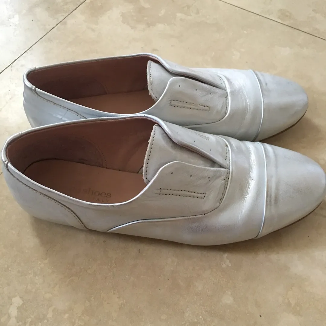 Italian Silver Shoes photo 3