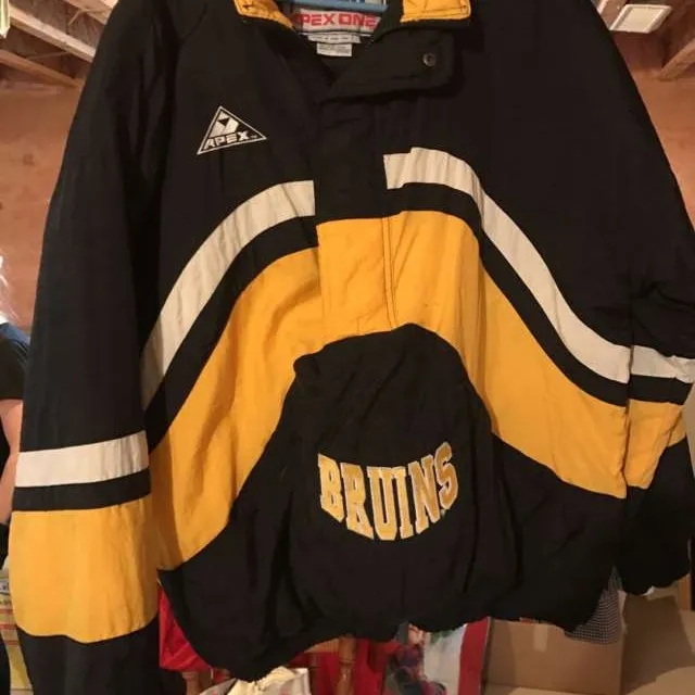 Old School Boston Bruins Jacket photo 1