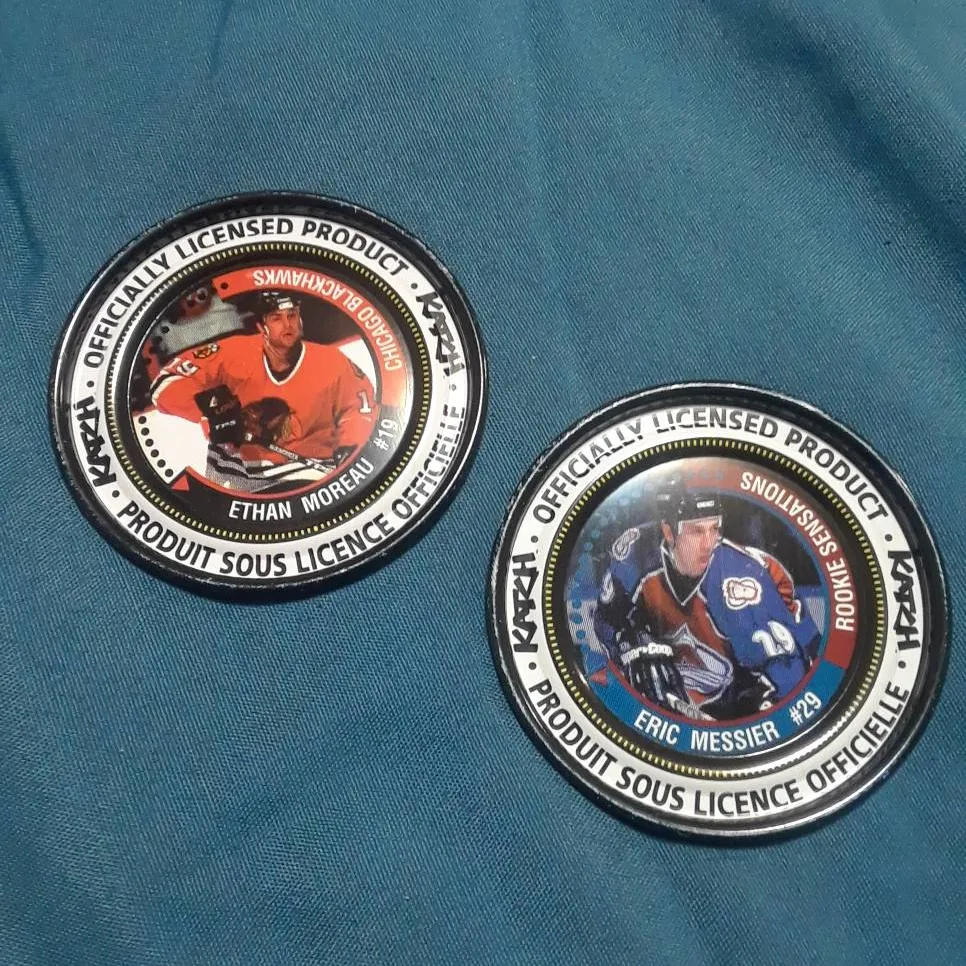 Two NHL Collector Medallions photo 1