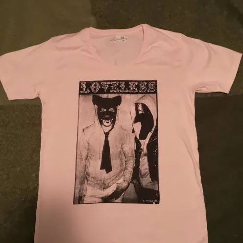 Loveless, Pale Pink T-shirt by k2, size M photo 1