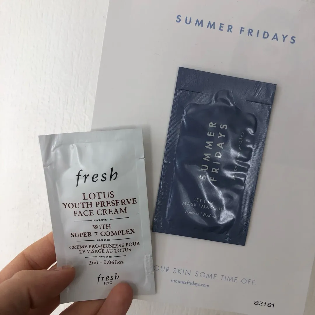 Skincare Samples - Fresh And Summer Friday’s photo 3