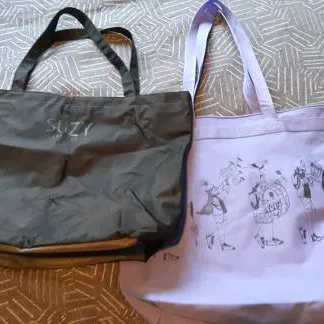 Reusable Zipper Tote Bags photo 1