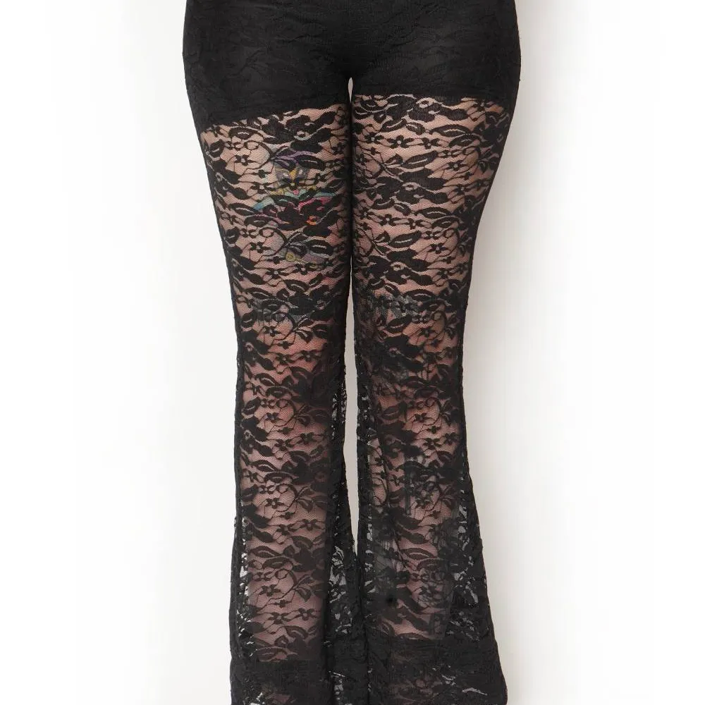 UO Flare Lace Pants photo 1