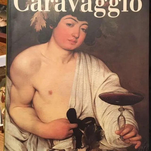 Book On Caravaggio In Italian photo 1