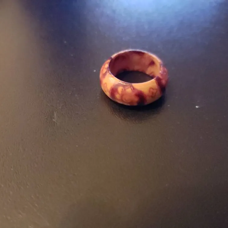 Wooden Ring. photo 1