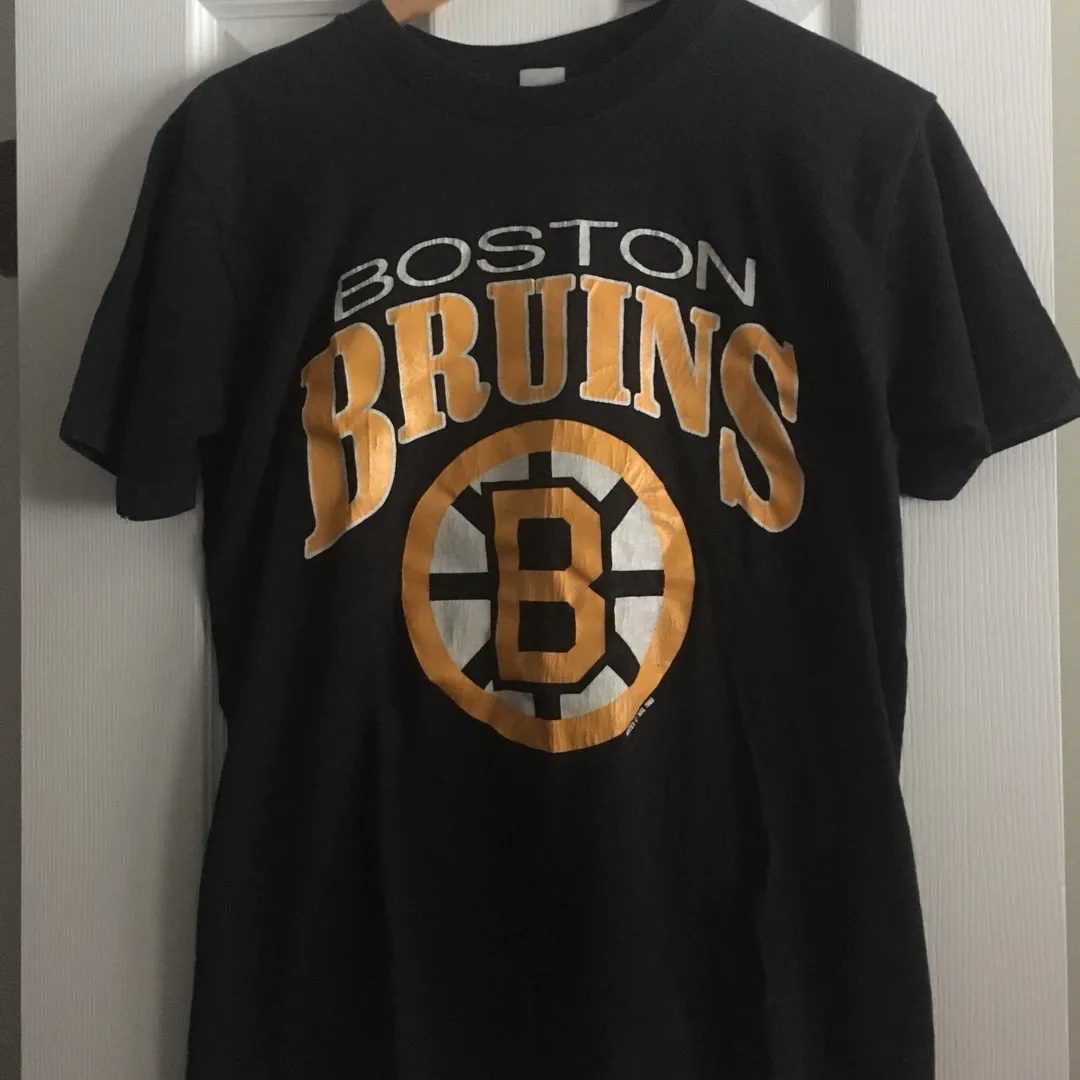 1988 Boston Bruins Tee photo 1
