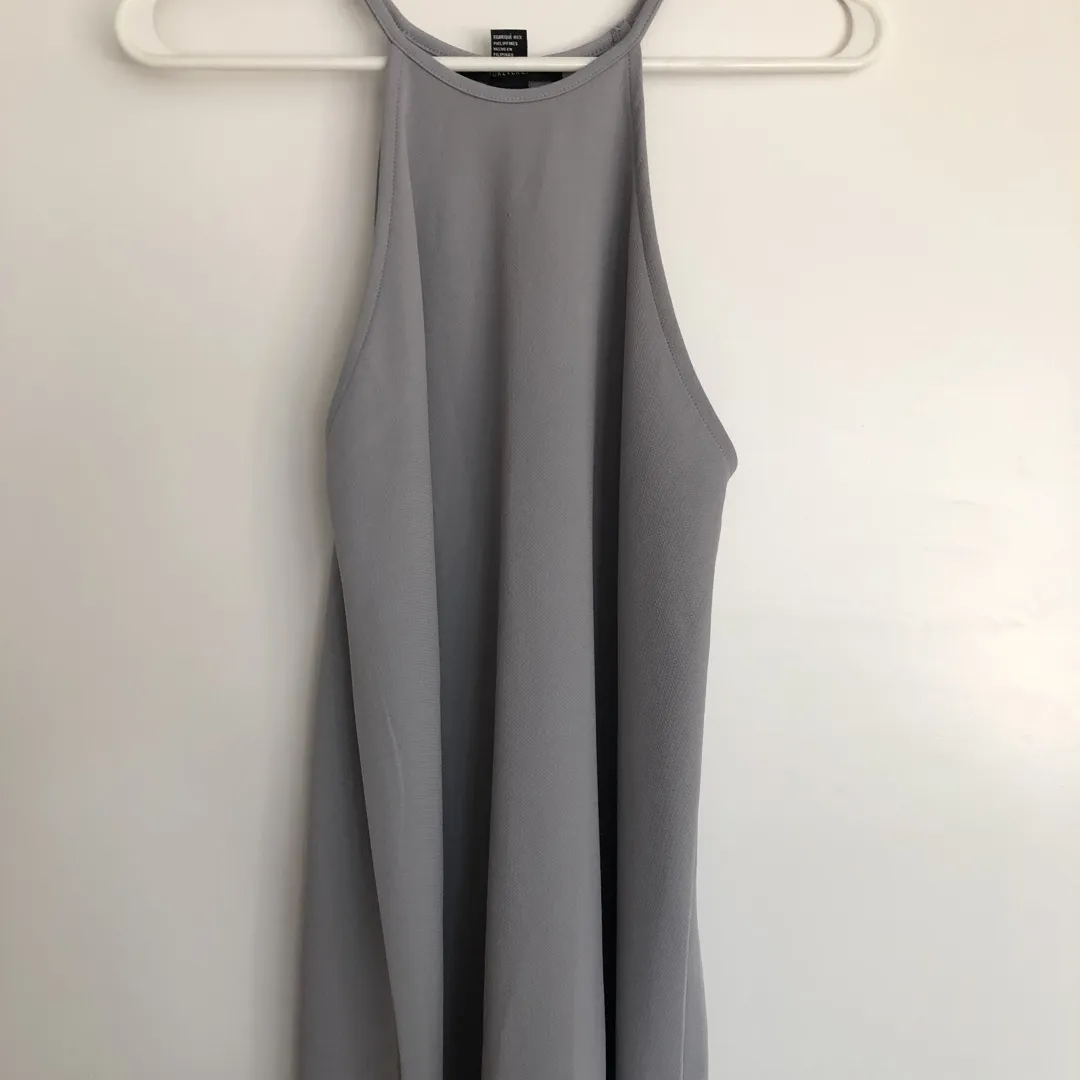 F21 Lilac/Grey Dress Size Small photo 1