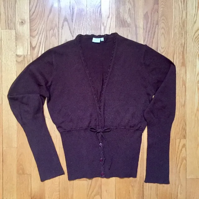 Brown Sweater - New photo 1