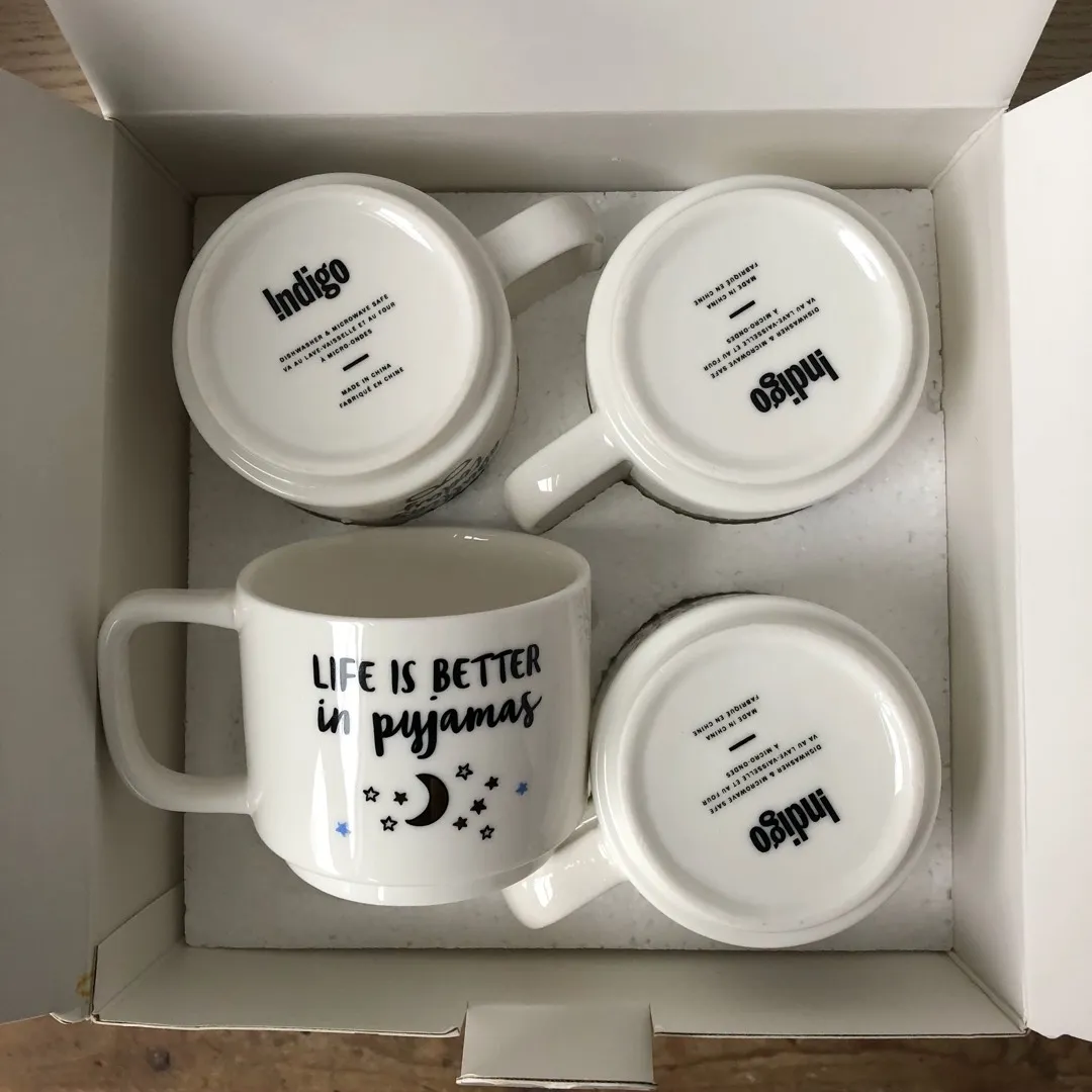 4 Mugs Box Set photo 1