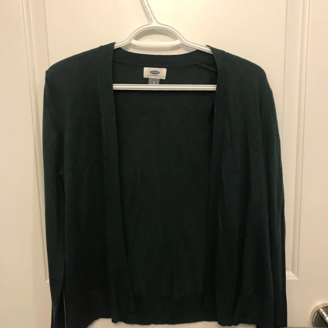 Small Forest Green Old Navy sweater photo 1
