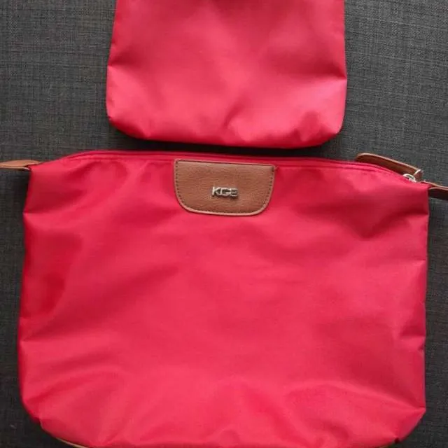 Red Cosmetic Bag photo 1