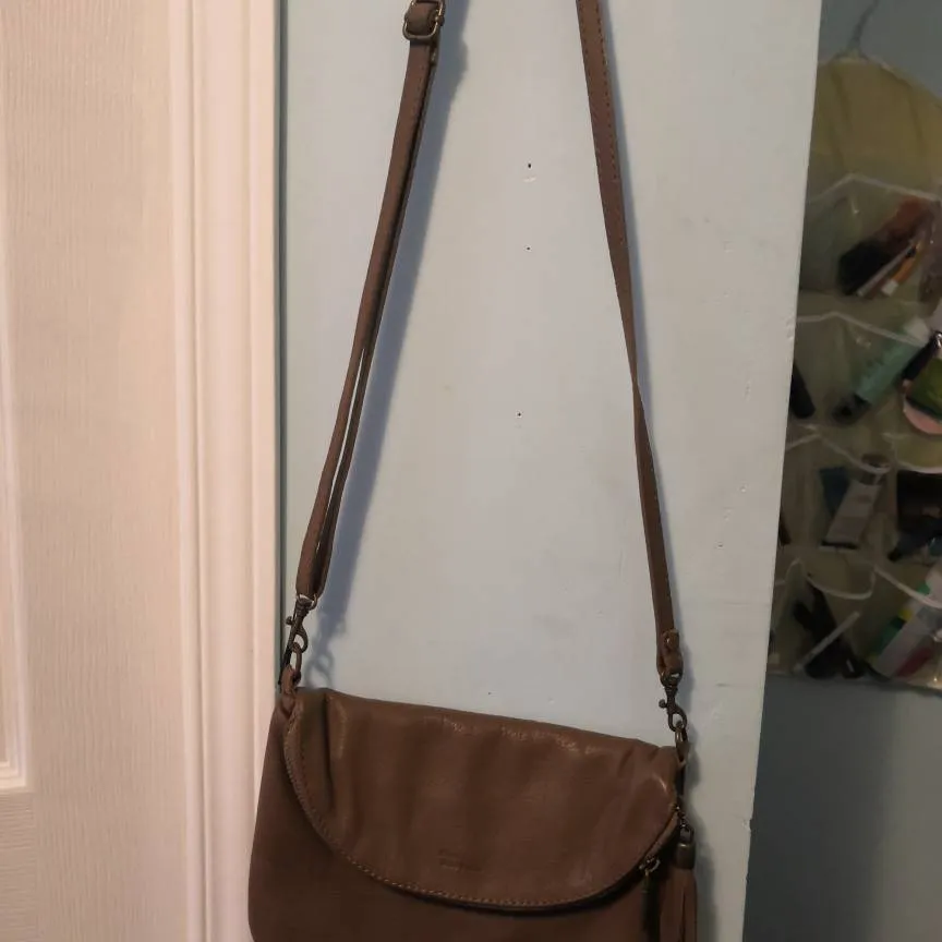 Leather Crossbody Bag photo 1