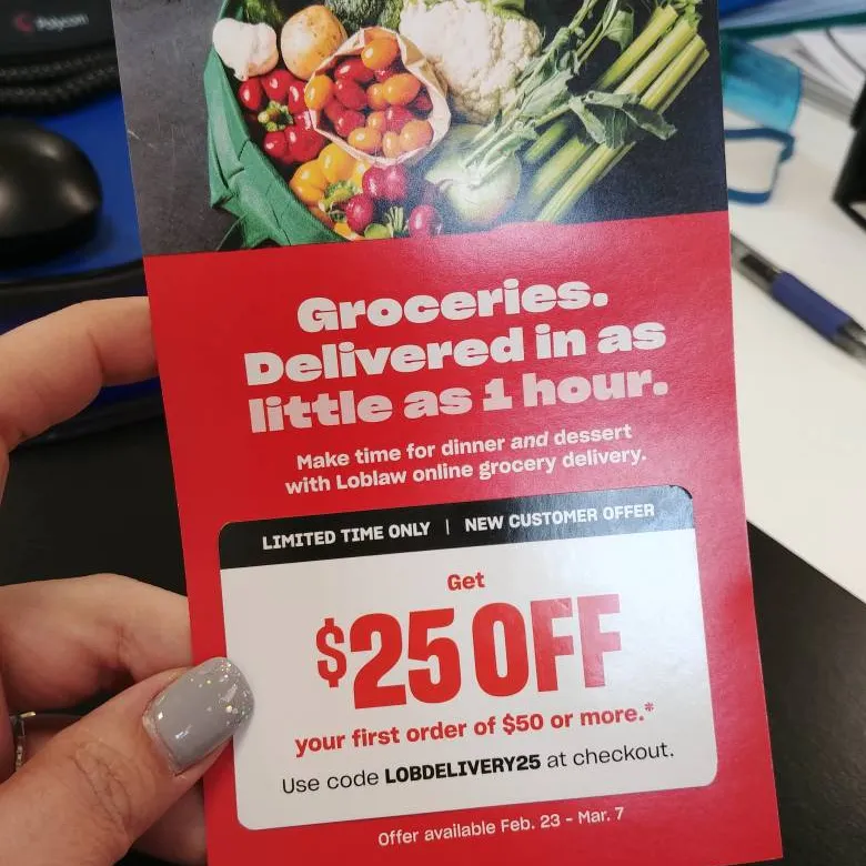 FREE Loblaws $25 of Groceries photo 1